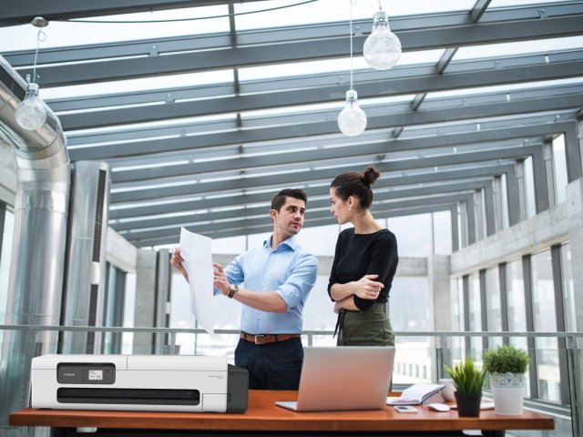 Canon imagePROGRAF: Velkoformátový tisk bez pomoci copycenter