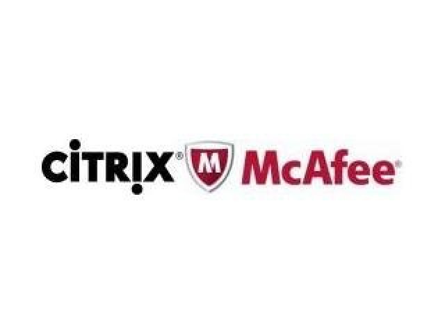 Firmy Citrix a McAfee uzavřely strategické partnerství