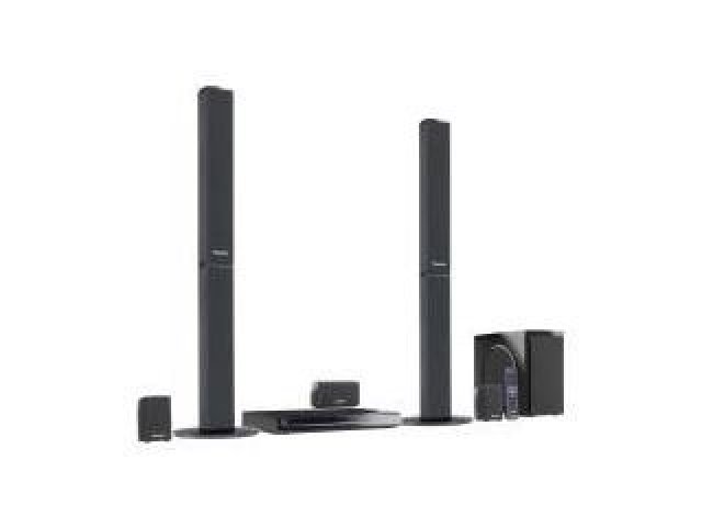 Domácí kino s vertikálním designem