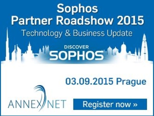 Sophos Partner Roadshow v Praze 