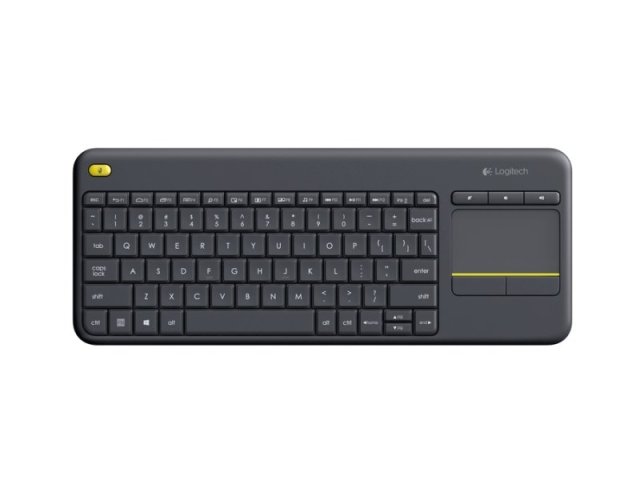 Logitech: klávesnice Wireless Touch Keyboard K400 Plus
