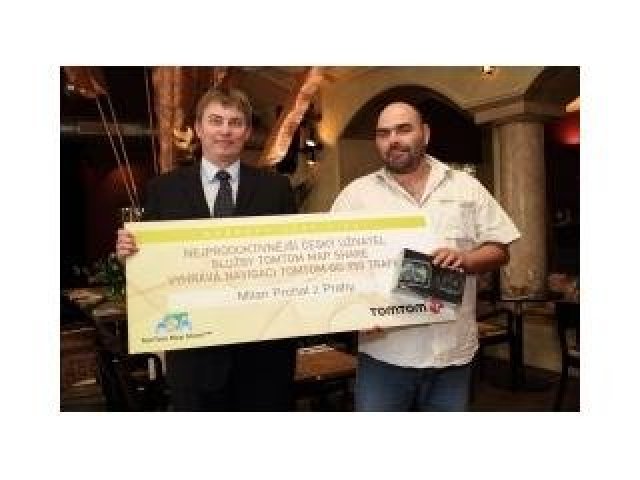 Nejúspěšnější mapový opravář TomTom za rok 2009