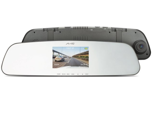 Mio: navigace Combo 5207 LM a digitální zpětné zrcátko R30