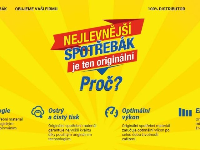 Tech Data spustila kampaň na podporu originálního spotřebního materiálu