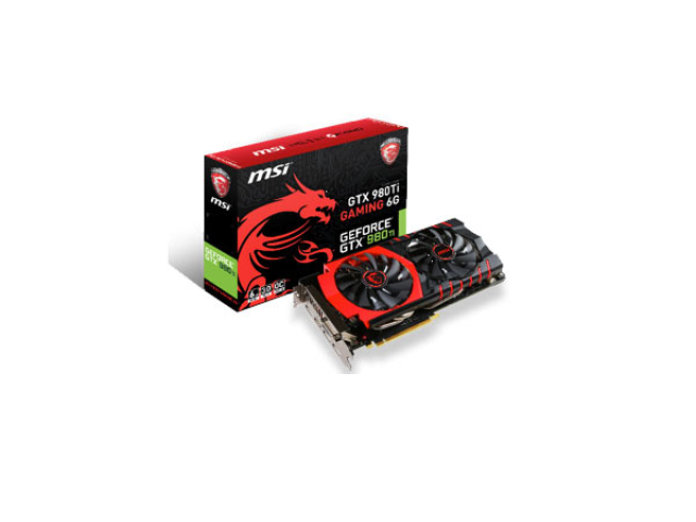 MSI: grafická karta GTX 980 Ti Gaming 6G