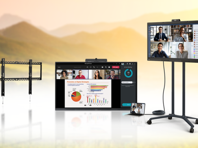 Sharp/NEC - vybaví váš showroom WD551 a PN-L752B