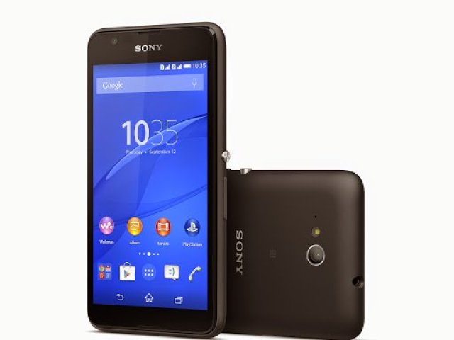 Sony: chytrý telefon Xperia E4g