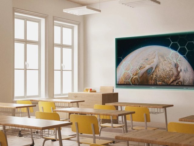 Nová série velkoformátových interaktivních displejů BenQ klade důraz na zdraví studentů