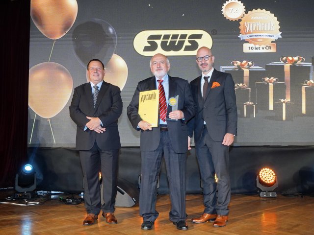SWS převzala ocenění v kategorii Business Superbrands pro rok 2022