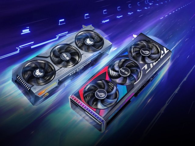 ASUS představil grafické karty ROG Strix a TUF Gaming řady GeForce RTX 40
