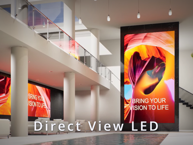  Sharp/NEC - dvLED Série E - NOVINKA