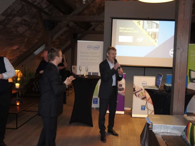 Sokolovna přivítala VIP partnery Dellu