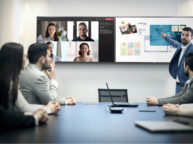 Sharp/NEC - Interaktivní displeje Du-Co Room System