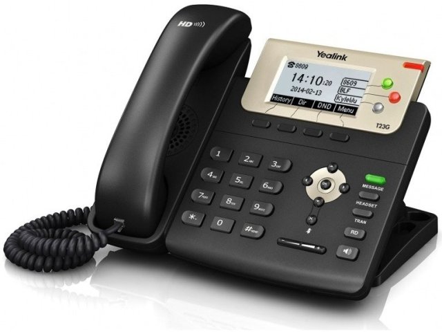 Yealink: IP telefony SIP-T23P a SIP-T23G