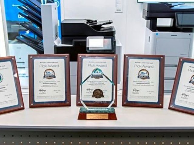 Tiskárny Samsung získaly šest ocenění Buyers Laboratory