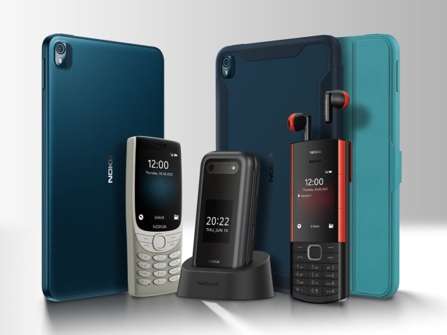 Nokia představila tři tlačítkové telefony a kompaktní tablet