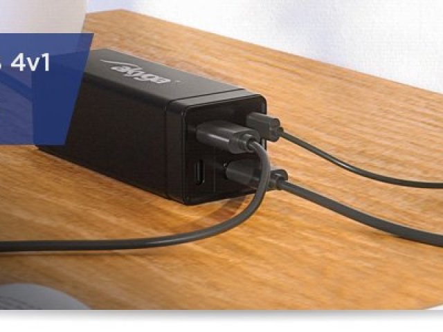 USB nabíječka Akyga 4v1