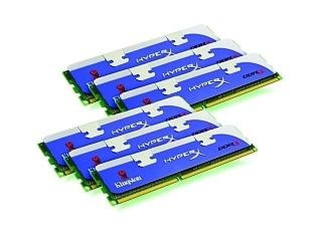 HyperX moduly 12 GB pro Intel Core i7, X58