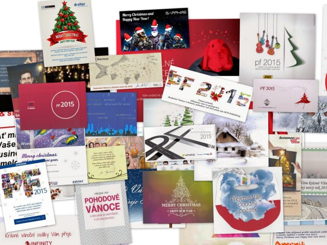 Galerie vánočních přání a novoročenek 2015