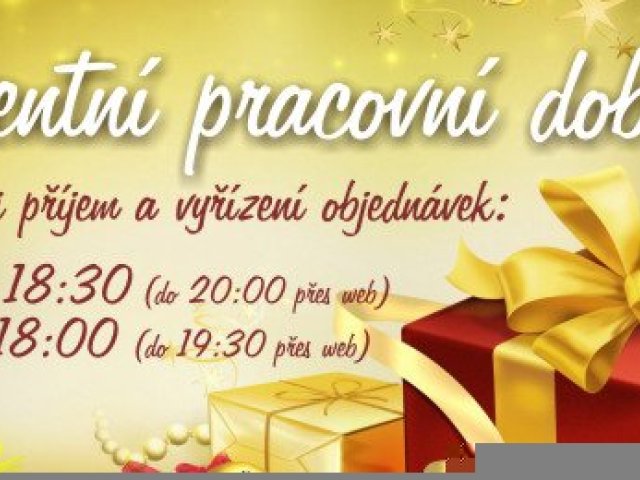 Adventní pracovní doba v Lama Plus