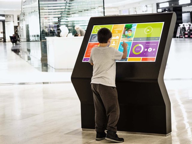 Sharp/NEC - Signage řešení Interaktivní dotykové displeje