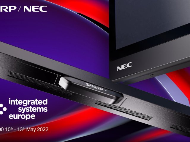 Sharp a NEC na ISE 2022 v Barceloně!