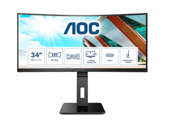 AOC: monitor CU34P2C