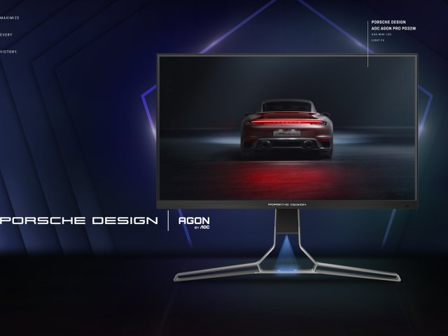 Nový monitor od Porsche Design a AOC zaujme exkluzivními technologiemi