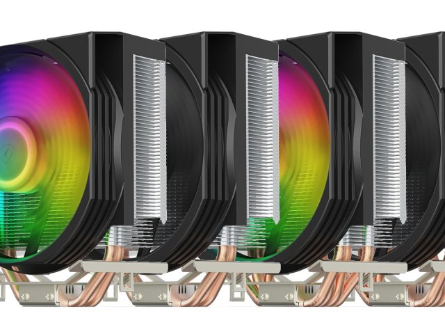 Spartan 5 – nové chladiče s ventilátory Fluctus 120 mm