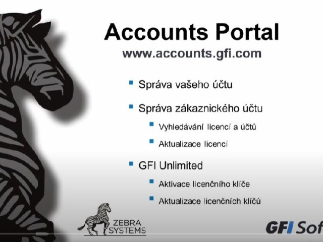 Záznam webináře GFI: Co je GFI Accounts portál a jak si s ním poradit