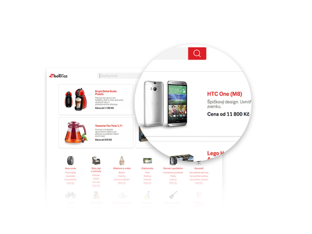 Zboží.cz v novém: Přístup do e-shopů či více informací o produktu