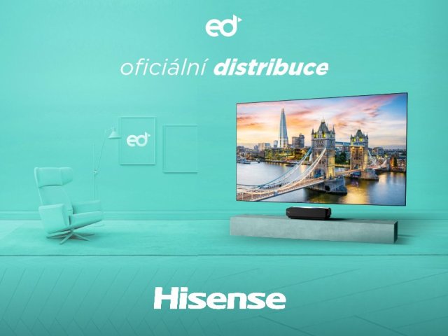 eD system je oficiálním distributorem televizorů Hisense