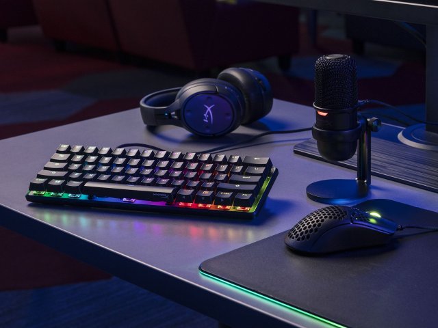 HyperX přináší novou kompaktní mechanickou klávesnici Alloy Origins 65