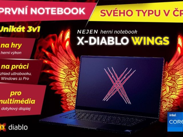 První X-Diablo notebook na trhu