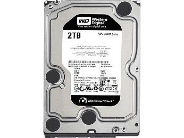 WD uvádí disky 2 TB a s 7200 ot./min