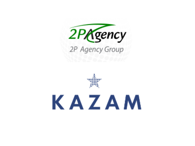Kazam v distribuci 2P Agency Group