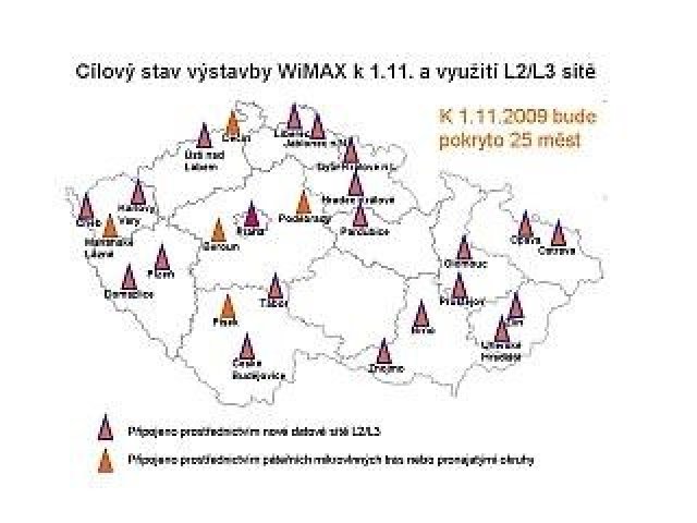 České Radiokomunikace do podzimu spustí WiMAX