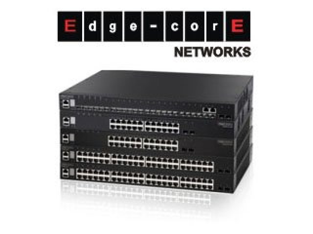 Switche Edge-Core řady ECS4510 nyní s podporou hardwarového stohování!