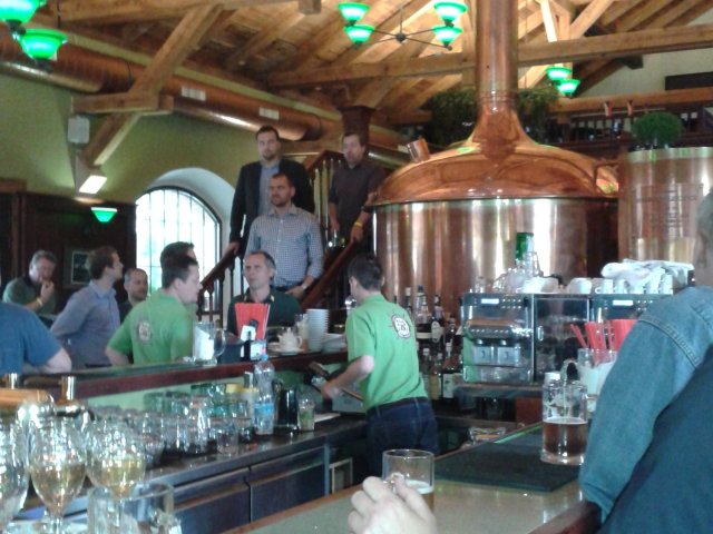 Pivní setkání partnerů EMC a Avnet