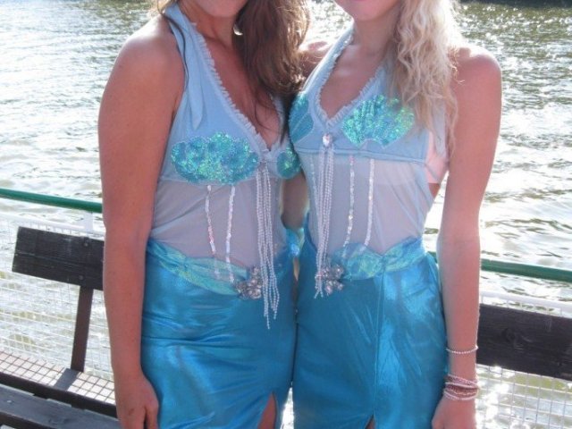 Mořské panny na eD parníku