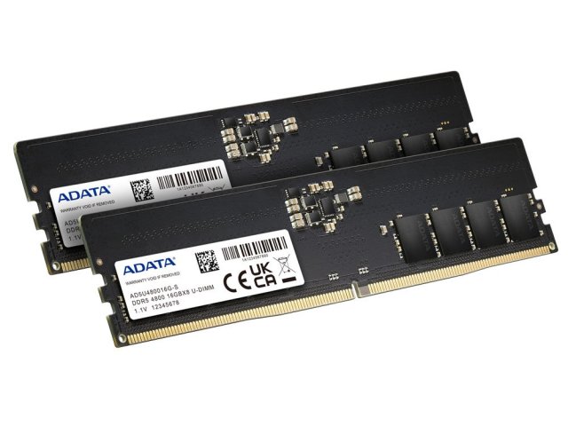 ADATA uvedla na trh paměťové moduly DDR5-4800