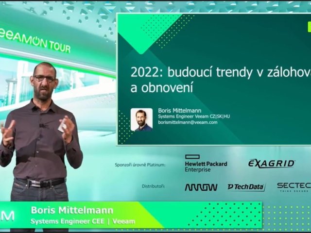 VeeamON Tour 2021 českým a slovenským organizacím představil moderní postupy ochrany dat  