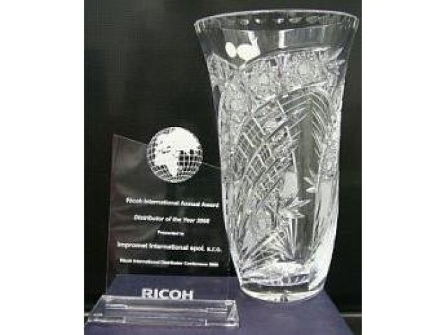 Impromat nejlepší distributor Ricohu za rok 2008