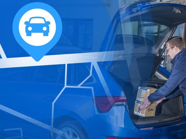 Alza.cz začala doručovat do zaparkovaných automobilů
