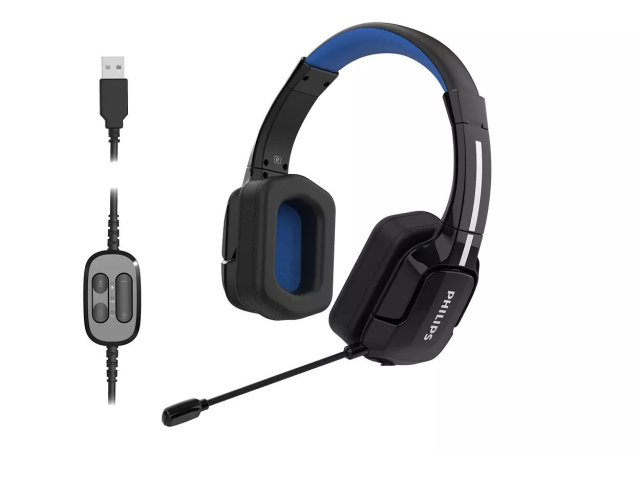 Výrobce monitorů Philips představil lehká herní sluchátka