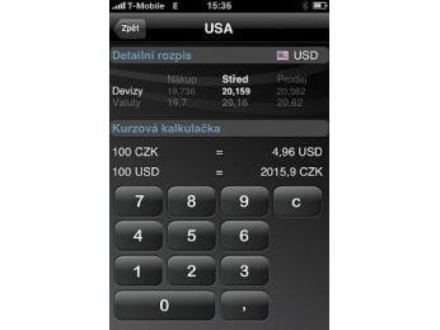 Firma v telefonu aneb Money Dnes pro iPhone