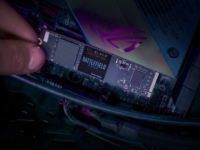 Bundle SSD WD_BLACK SN750 SE a hry EA DICE Battlefield 2042