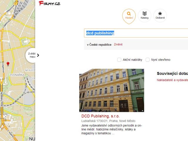 Zaregistrujte se do inovovaného katalogu firem zdarma