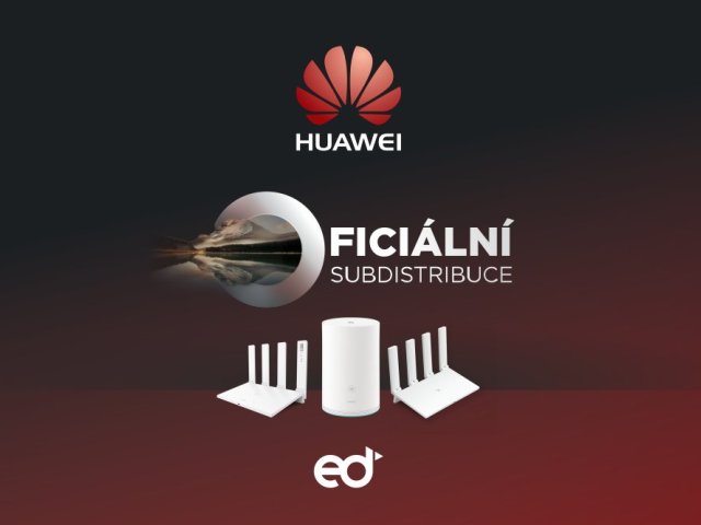 eD system je oficiálním subdistributorem Huawei