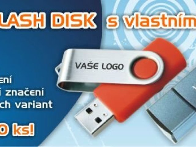 Služba: USB flash disk s vlastním logem